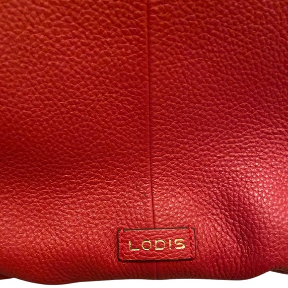 LODIS Solange Red Leather Crossbody - Picture 3 of 14